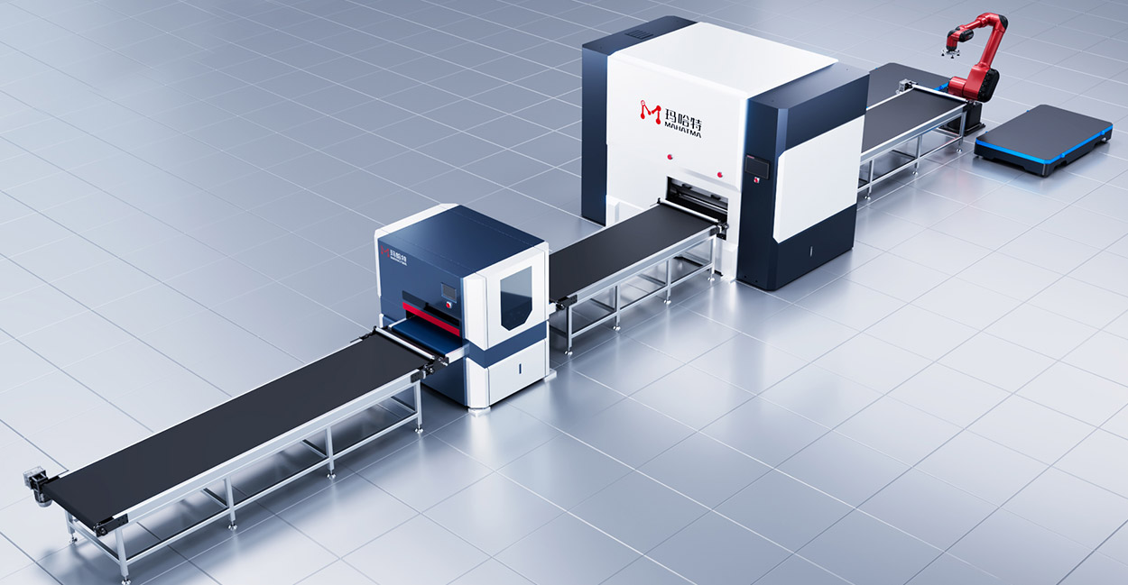 Automatic Deburring Leveling Line