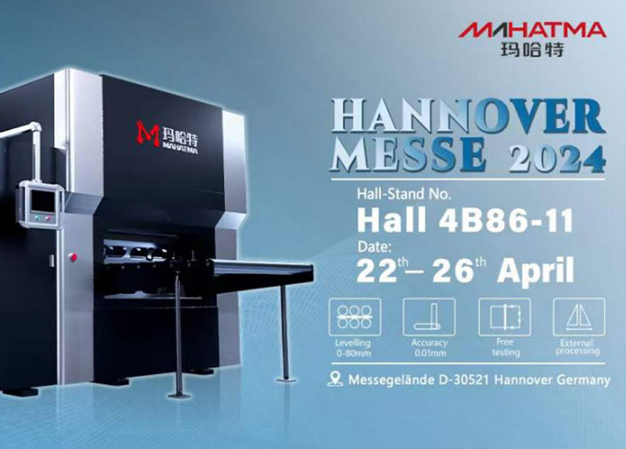 Mahatma Leveling Machine Shines at Hannover Messe 2024