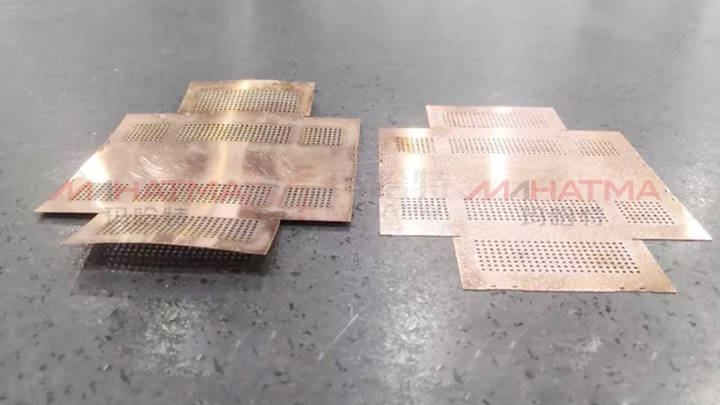 Copper Plate Sample Comparison